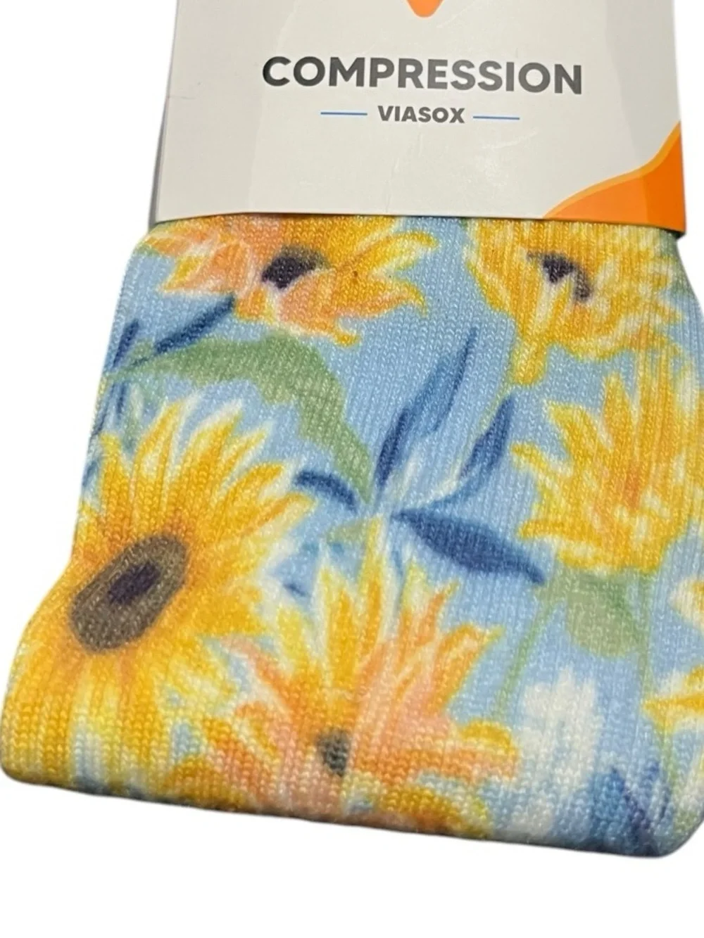 Viasox Women’s Sunny Days Knee-High Sock Sz M/L